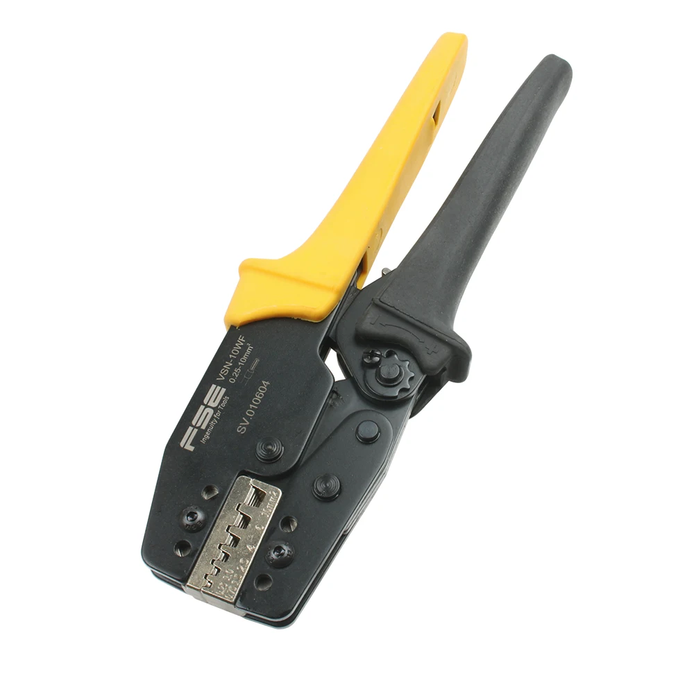 Обжимные клещи VSN-10WF 0,25-10 мм2 23-7AWG для изолированных неизолированных наконечников, трубчатых клемм, высокоточные брендовые инструменты