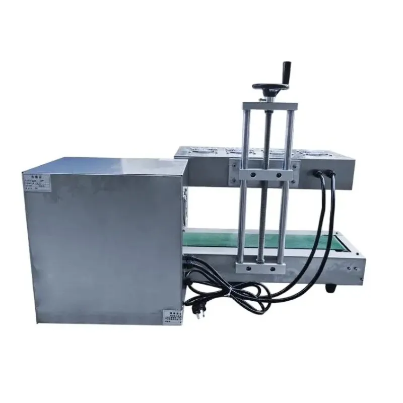 High-Speed Electric Stainless Steel Aluminum Foil Heat Sealing Machine For Beverage Glass Jars Plastic Bottles Commodity