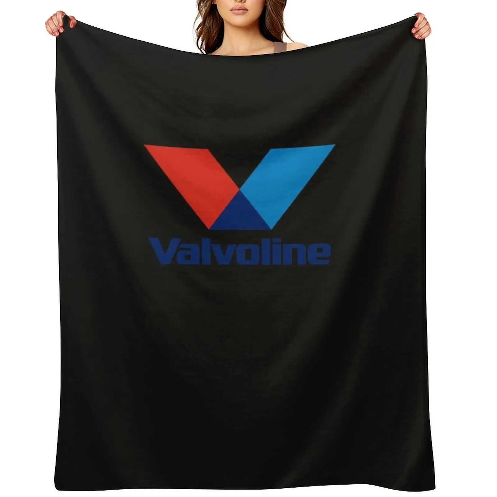 Плед Valvoline Merchandise Essential T-Shirt, роскошный, утолщенный, летний, плюшевый, большой размер