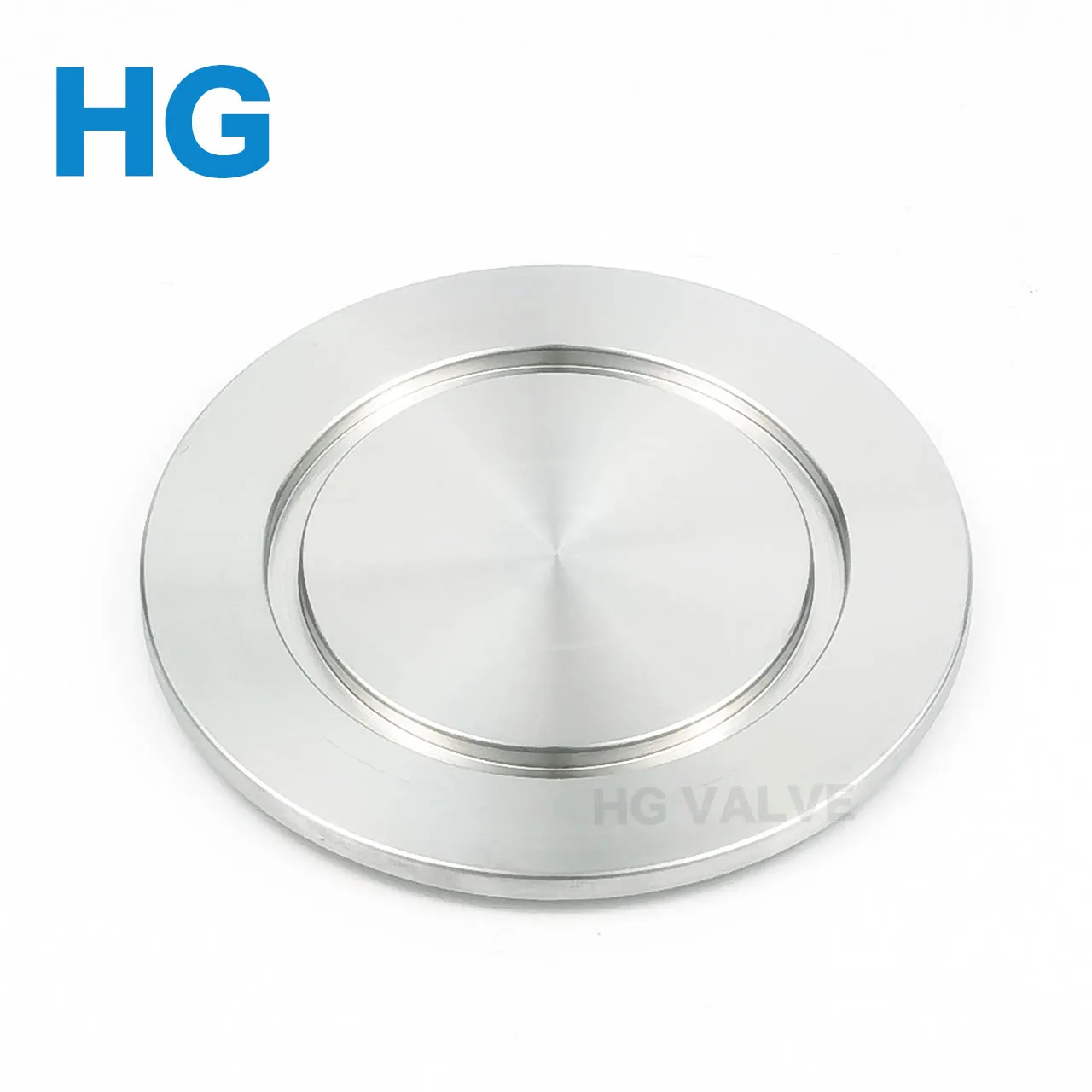 304 Stainless Steel KF Vacuum Flange Blind Plate Solid End Cap Flange Baffle Plate for Vacuum Pipe Tri Clamp KF16 KF25 KF40 KF50