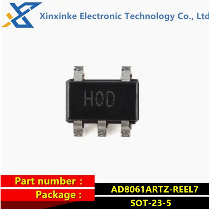 

AD8061ARTZ-REEL7 SOT-23-5 Operational Amplifier Chip AD8061ARTZ Marking：HOD H0D