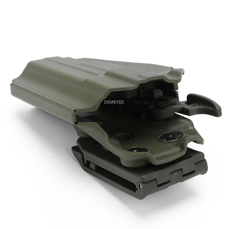 Tactical Gun Holster Fit for Gl 18C 20 21 22 37 H&K P30L 45 Pistol Hunting Belt Case