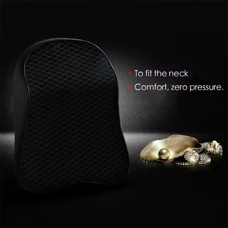 Breathable Car Headrest Seat Cushion Memory Foam Pillow Head Support Neck Rest for Cars Travel Pillows 3D Memory Foam Neckrest image 3