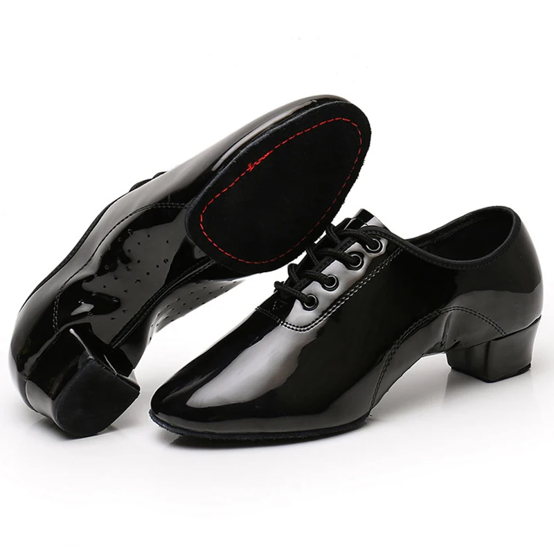 

Children ballroom dance shoes boys profesional dance shoes mens latin practice Waltz Salsa dancing shoes for men leather indoor