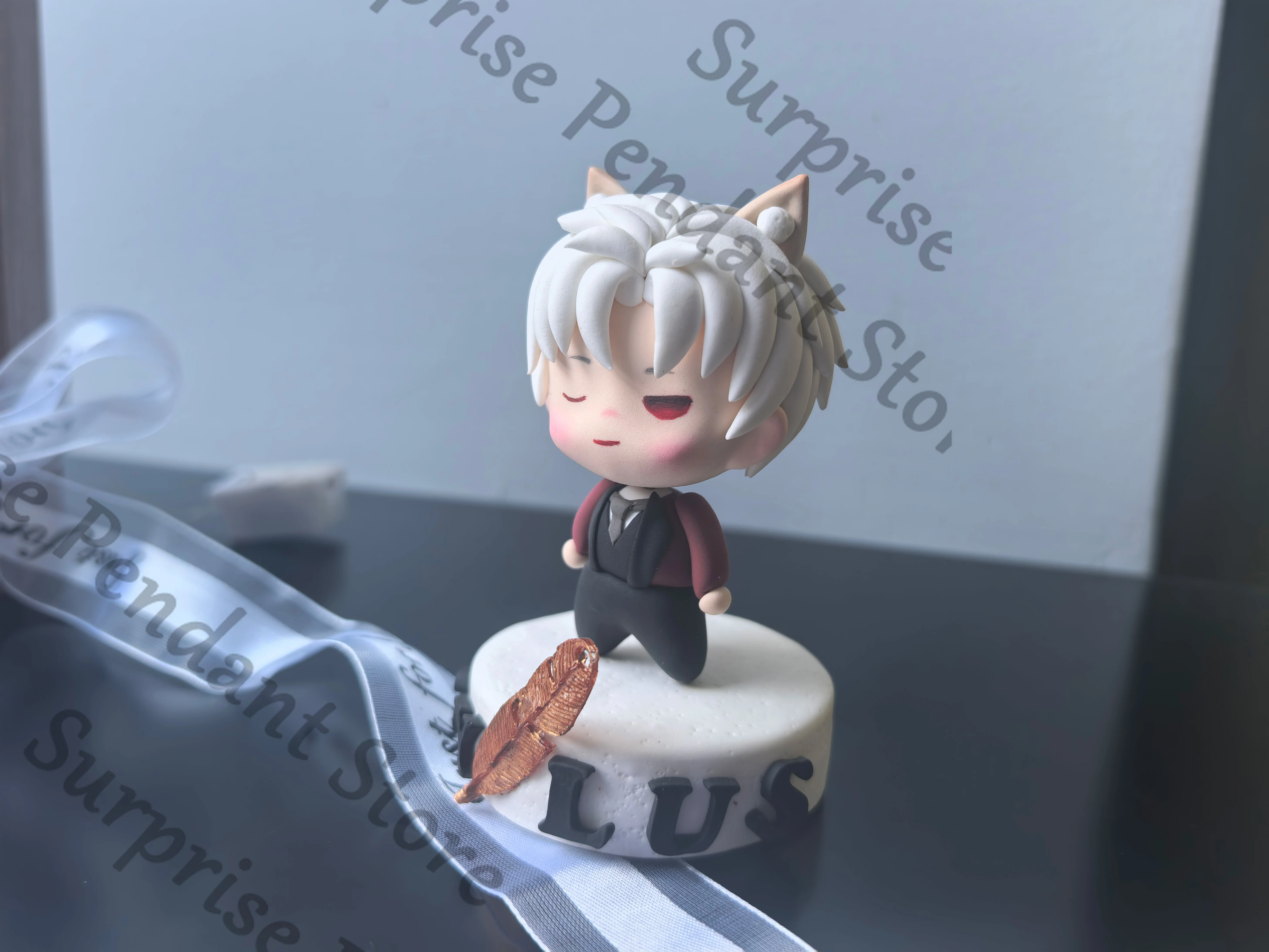 Anime Love and Deepspace Xavier Sylus Rafayel Zayne Cosplay Cartoon Garage Kits Ornament Miniatur Figur Figuren Modell Geschenk