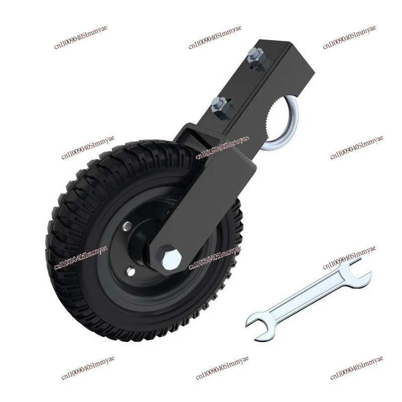 

Heavy Duty Revolving Door 6 "Rubber Roller, Gate Auxiliary Support Wheel Gate 6 '