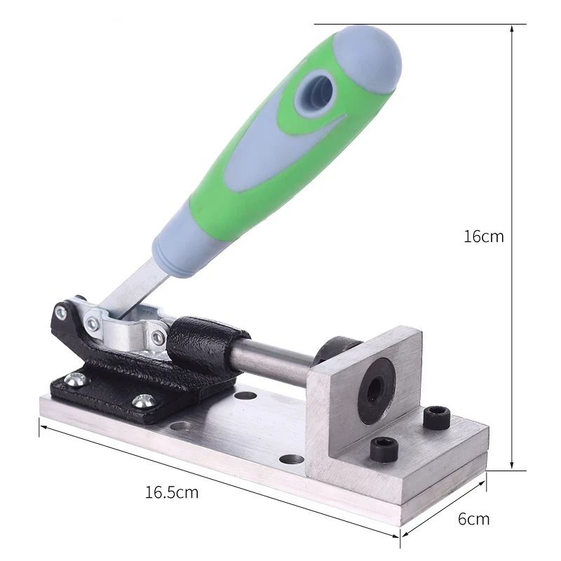 8mm/15mm Manual Edge Banding Punching Hole Machine Edge Bander Hole Guide Woodworking Edge Banding Leather Hole Punch Tool