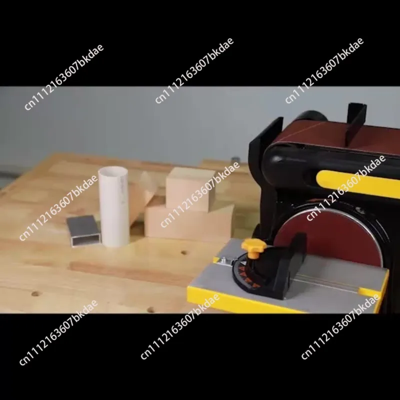 550W Abrasive Belt Sanding Machine Woodworking High-Power Electric 220V Sandpaper Polishing Machine