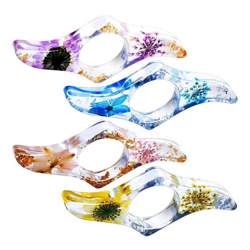 1x multi-função acrílico polegar livro suporte epóxi secas flor livro página titular bookmark escola material de escritório livro polegar titular