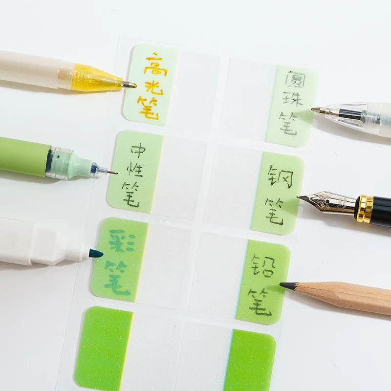 Colorful Metallic Index Labels for Office Reading Classification Tags Easy-to-remove Stickers That Are Writable and Durable