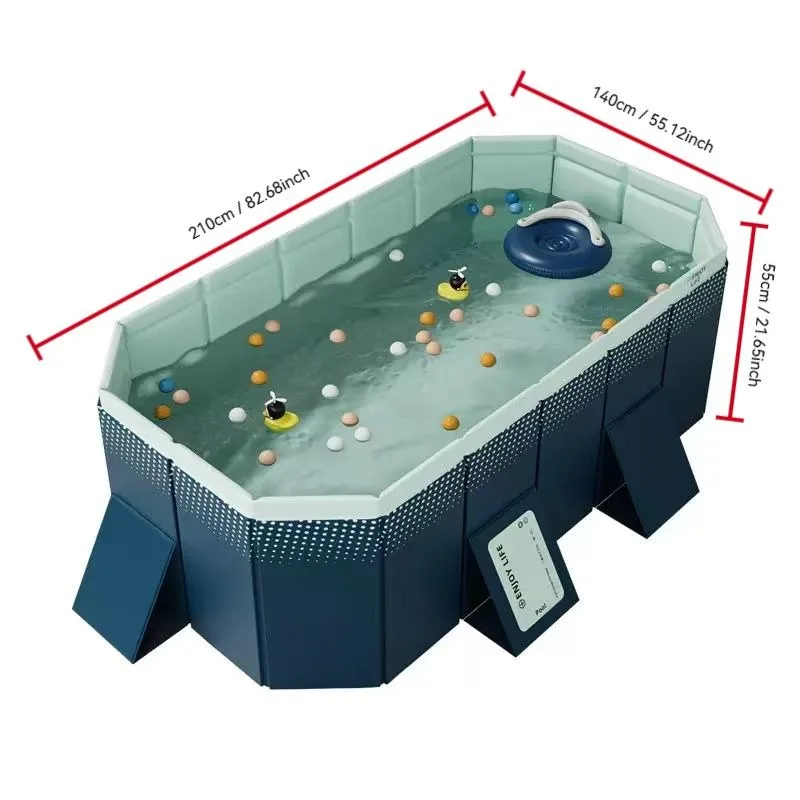 2026 New Model Adult Frame Pool, Thick-Walled Inflatable Pool, Easy-to-Fold Inflatable Design, Perfect for Summer Parties