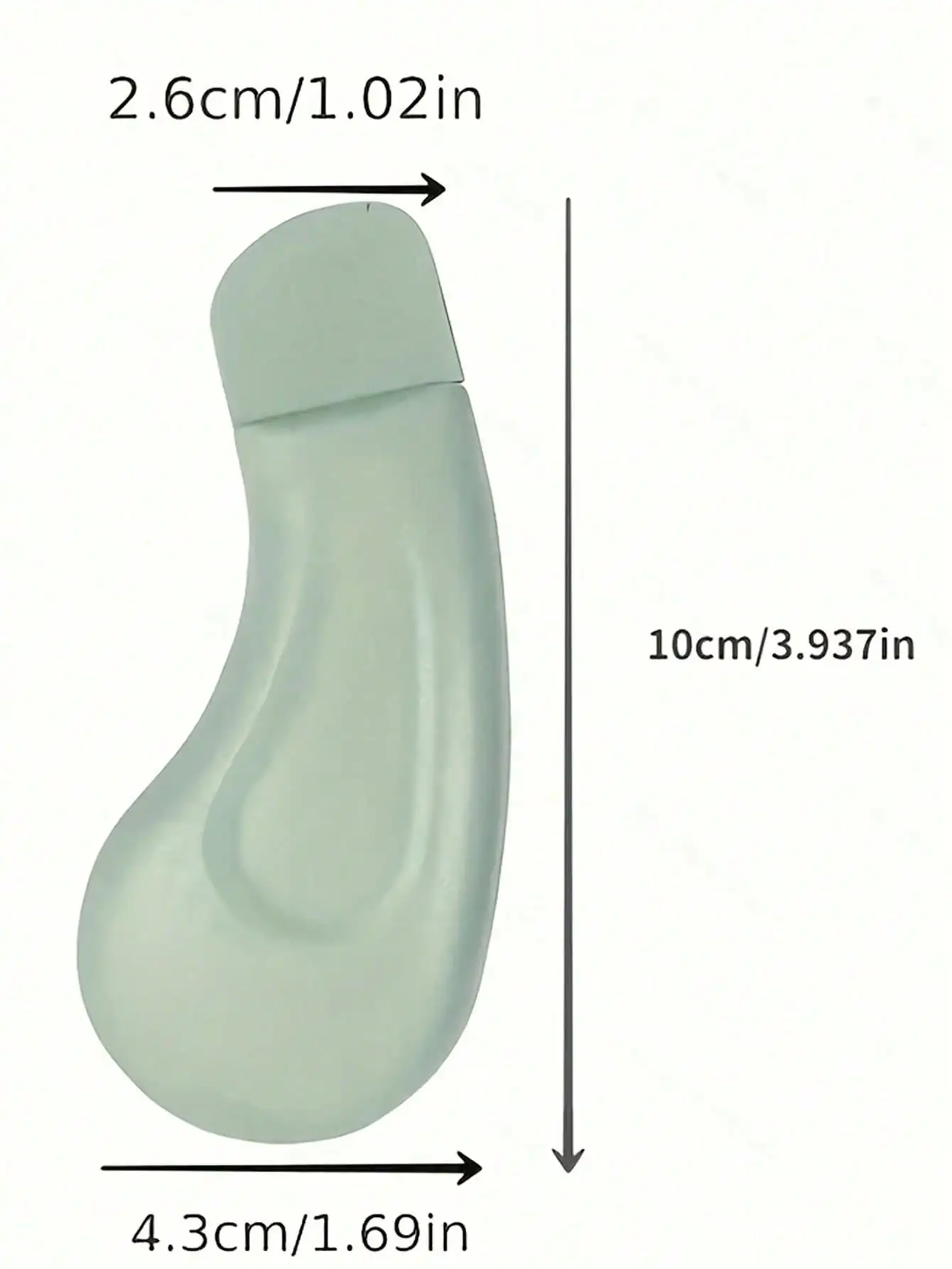 قطعة واحدة من أدوات إزالة الرؤوس السوداء، مزيل الرؤوس السوداء من السيليكون للأنف، مزيل الرؤوس السوداء باللونين الأخضر والوردي، مكشطة الوجه، تنظيف عميق M #6