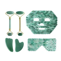 Mascarilla Facial de Jade y Set Gua Sha - 8.89 € Mascarilla Facial de Jade y Set Gua Sha