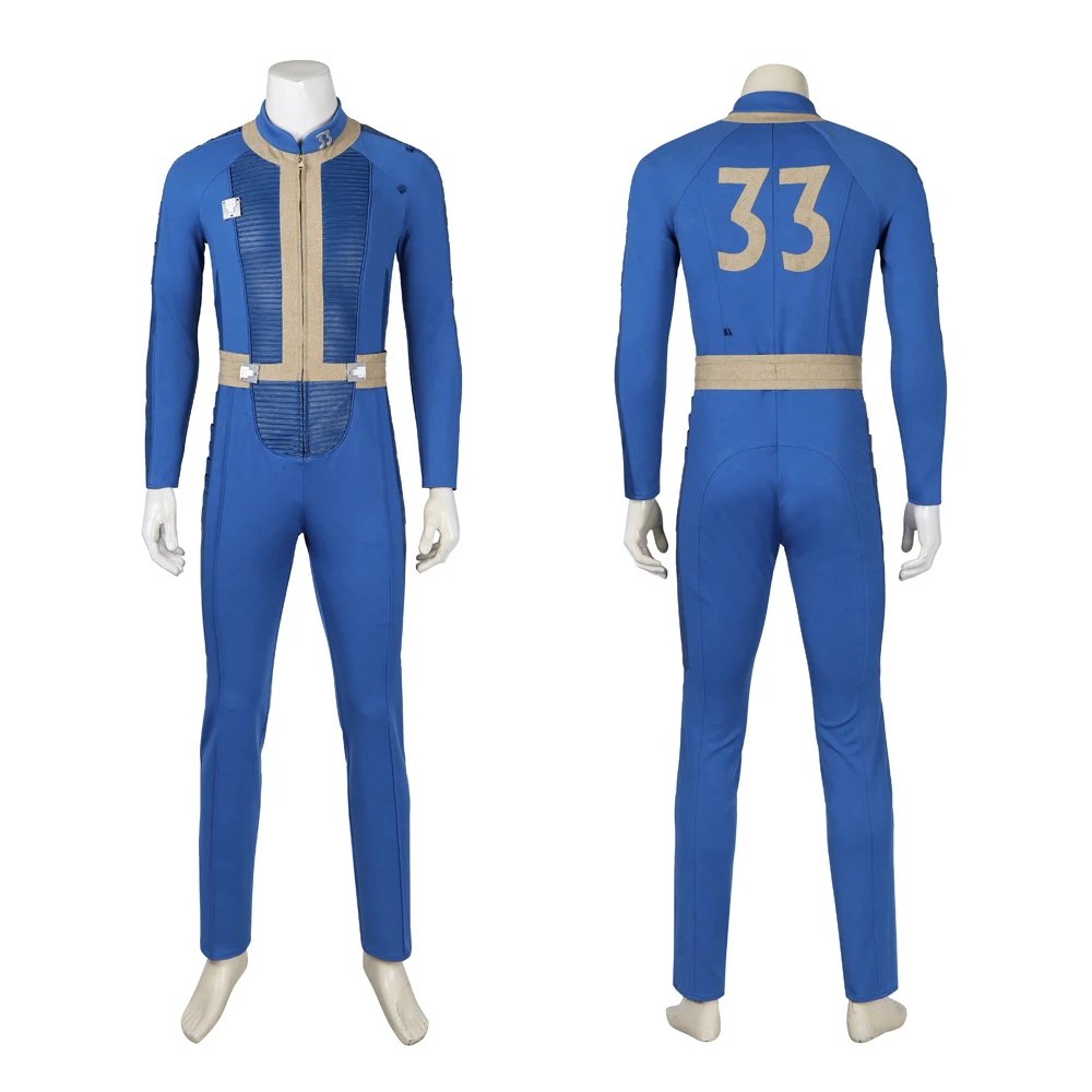 Hot Game Fallout Opzichter Hank Cosplay Kostuum Volwassen Heren Bodysuit Suits Halloween Carnaval Kostuum