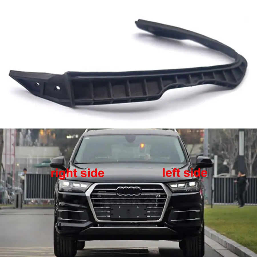 For Audi Q7 2016 2017 2018 2019 Car Accessories Headlight Rubber Seal Strip Waterproof Trim Headlamp Decorative Sealing Strip