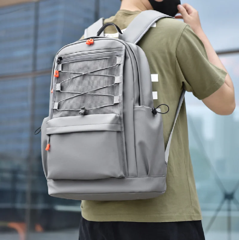

Hot Sale New Korean Men's Fashion Waterproof Oxford Business Travel Backpack Large Capacity Shoulder Bags School Bag Backpacks