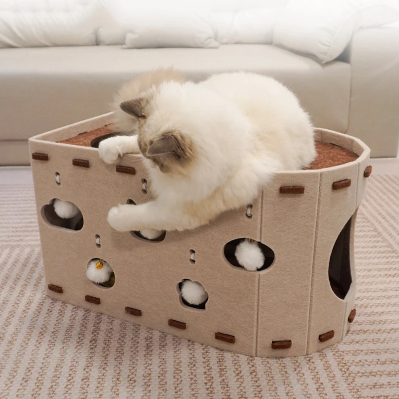 Thumbnail 4 - #10 Enclosed Cat Cave Beds List of Top Picks