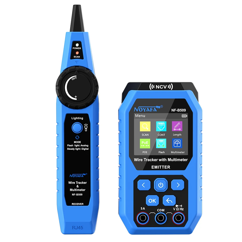 2 in 1 NF-B509 anti-jamming Wire Tracker with Multimeter function