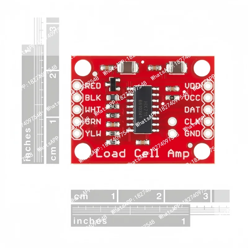 High Precision HX711‑based Load Cell Amplifier Module 24‑Bit ADC Signal Acquisition Board For Industrial Weight Detecting Equipm