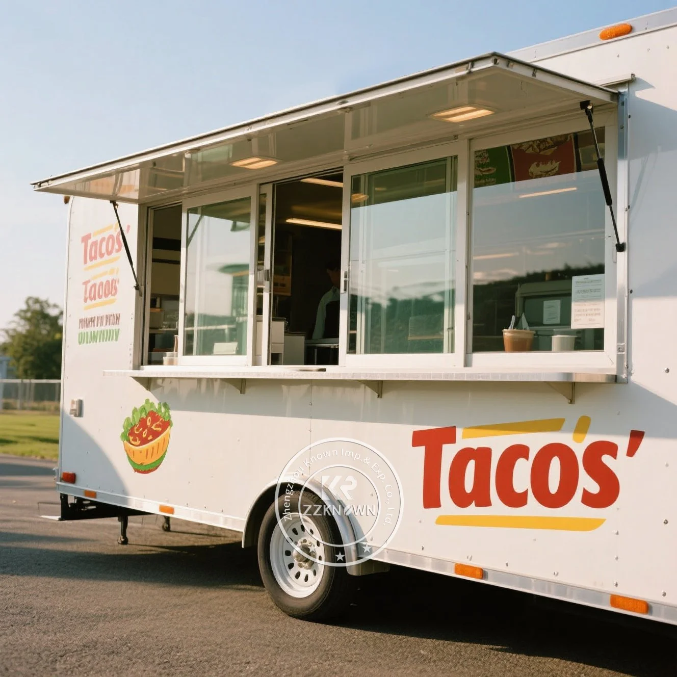 

Customization Food Trailer USA DOT Approved Quality Factory Built Custom Size Pizza Snack Cart Concession Food Truck