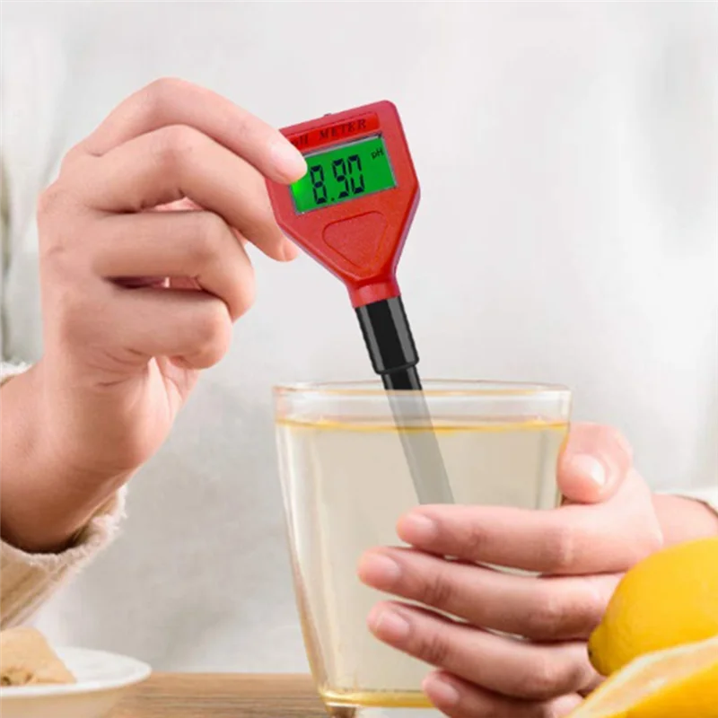 Probador de suelo Digital, medidores de Ph portátiles, medidor de acidez del suelo, probador de humedad del suelo, Ph-98103 para agricultura/Alimentos/agua