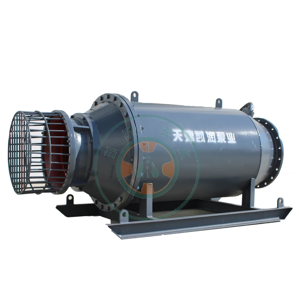Manufacturer High Capacity Low Head Vertical Axial Flow Submersible Pump