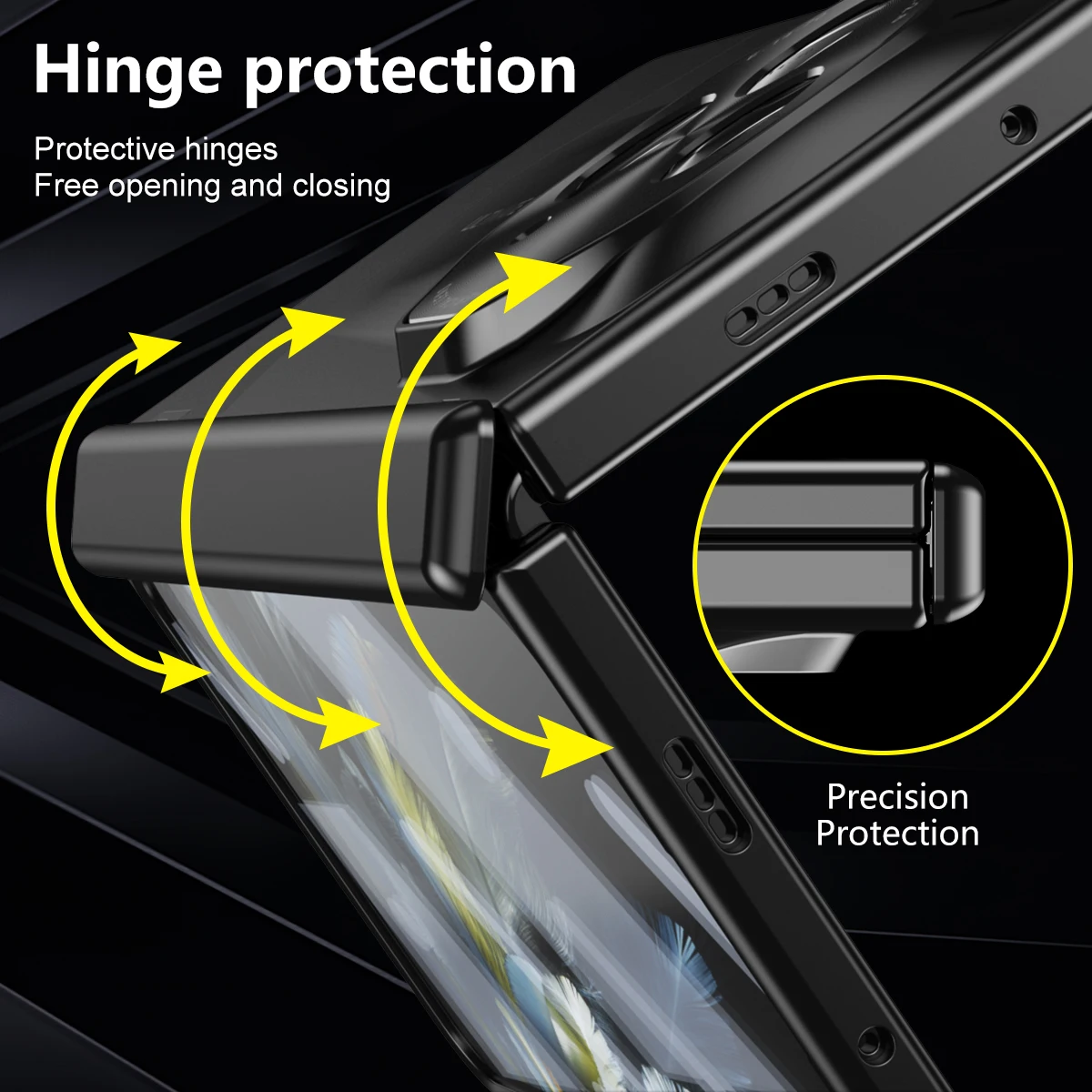 with S Pen For OnePlus Open Case Hinge Plating Armor Shockproof 360 Full Screen Protector Lens Phone Cover For Oppo Find N3