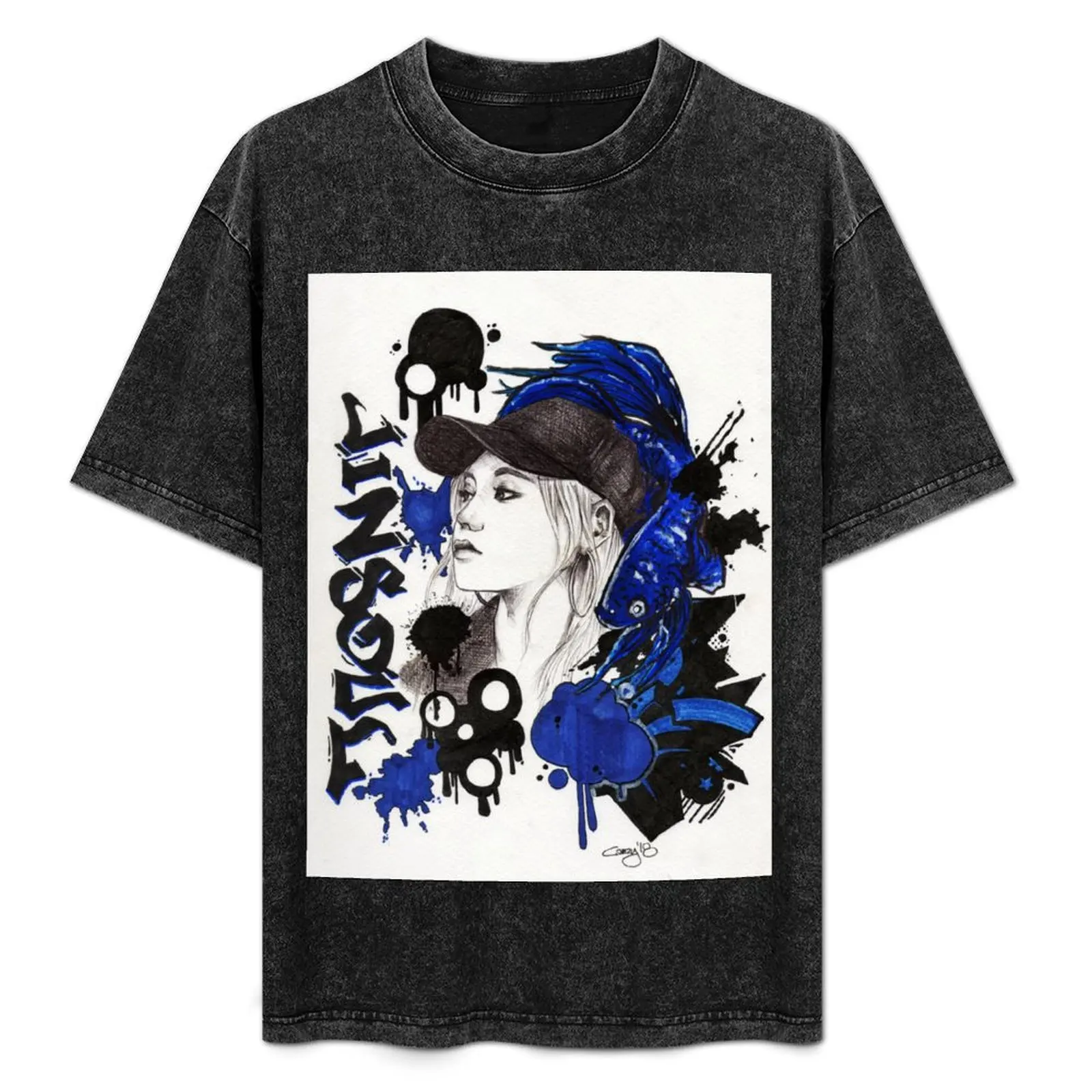 

Blue Betta T-Shirt Long Lasting Casual T-Shirt