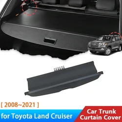 for Toyota Land Cruiser V8 LC200 LC 200 FJ200 2008~2021 2011 Accessories Trunk Cargo Mat Rear Curtain Retractable Anti-peeping