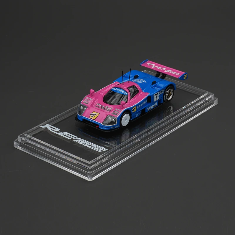 BMC In Stock 1:64 787B RE AMEMIYA CLDC Car In Book Diecast Diorama Car Model Collection Toys