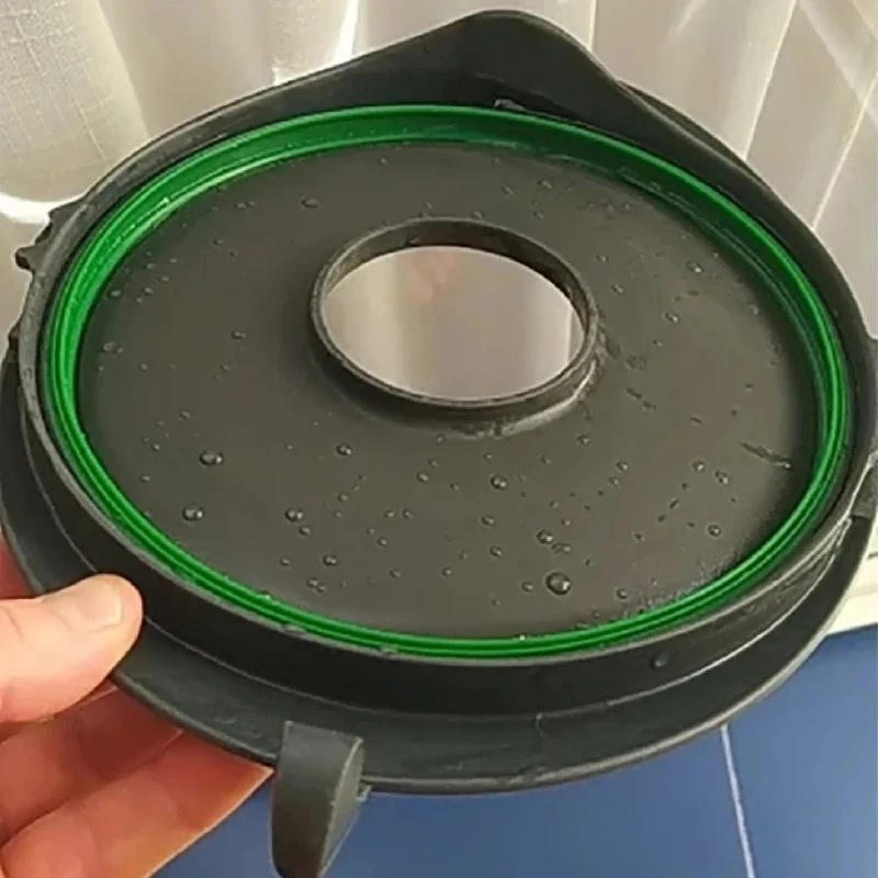 

Sealed Pot Lid Cover with Sealing Ring,Replacement Mixing Pot Top Lid Compatible with Thermomix TM31 Blender Kitchen Accessories