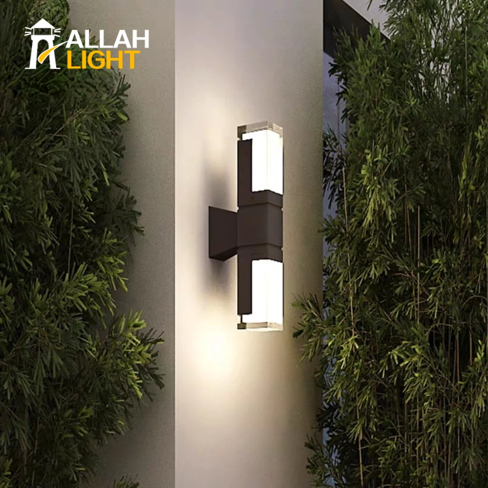 

Outdoor Long Strip LED Modern Waterproof Wall Lamp IP65 Aluminum Wall Light Garden Porch Sconce Light Home Fixtures Luminaire