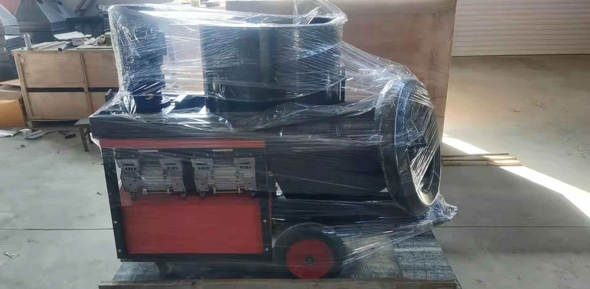 Smart Electric Mortar Spraying Machine Cement Plaster Pump with Adjustable Output for Various Wall Construction Needs