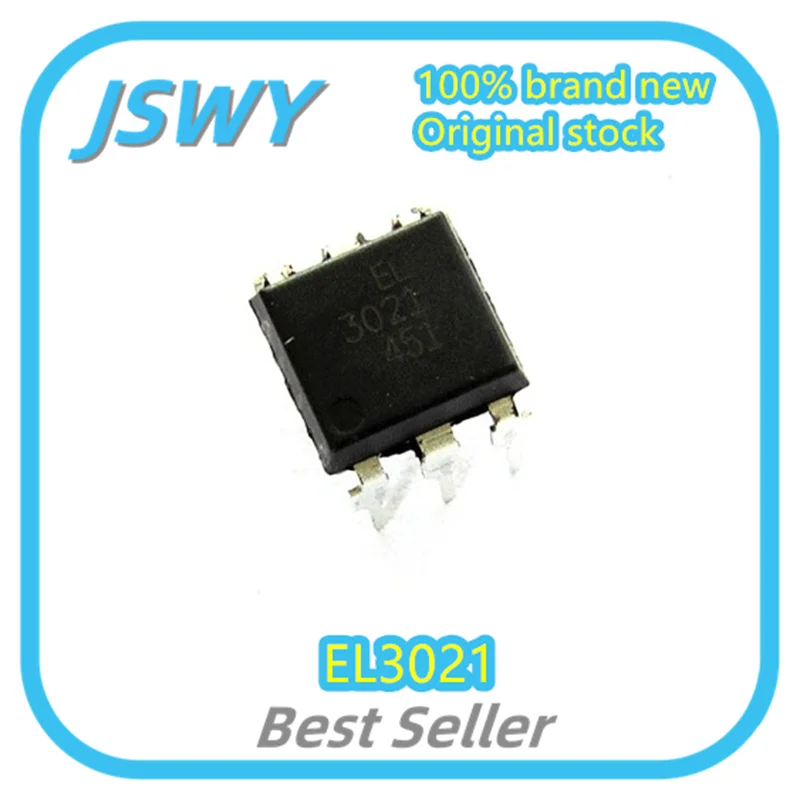 (10/50pcs) EL3021 021 DIP-6 Optocoupler Isolator Brand New Original Shipped Fast!