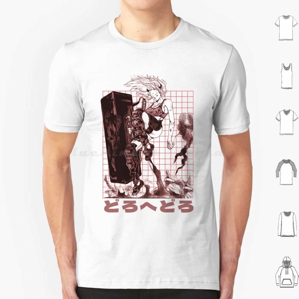 Camiseta Nikaido ( Dorohedoro) 6xl, camiseta fresca de algodón, Manga Dorohedoro Hayashida Demon Dark Goth Metal Caiman Monster Kondo Japón