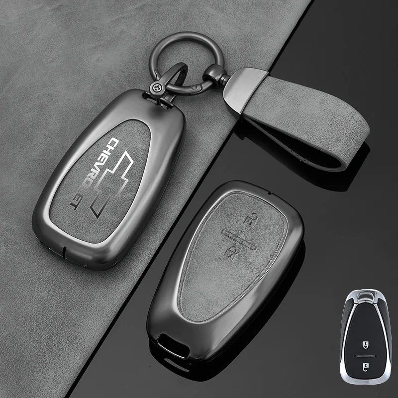 Car Key Case Cover Shell Holder For Chevrolet Chevy Malibu Camaro Cruze Traverse Spark Equinox Sonic Volt Bolt Blazer Onix Sonic