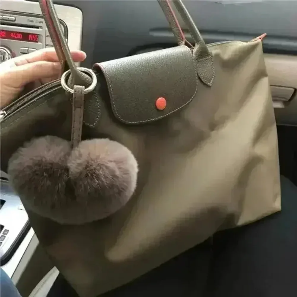 

2025 HOT Women Foldable hobo Bags Classics Lady Tote Bag Embroidered Shoulder Bags Fashion Nylon Handbag Bag for travel