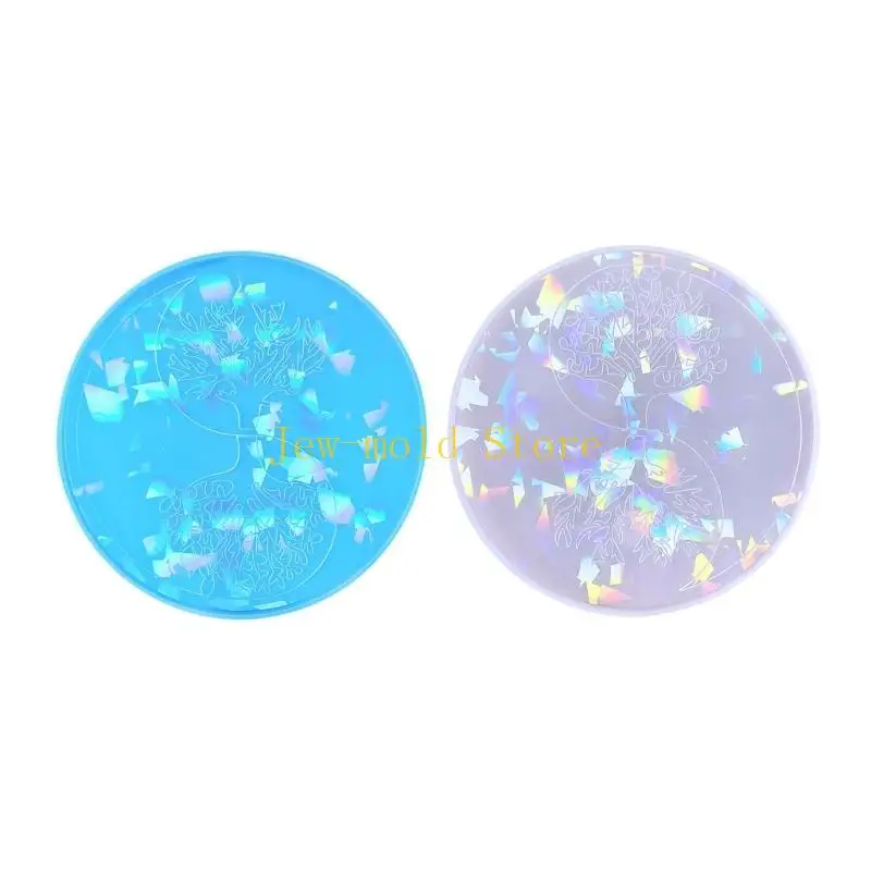 C71B البلوري شجرة المجسم الكريستال من الحياة الحرف الحرف السيليكونة مناسبة لاتبوكسي ديي الحرف المجوهرات صنع ديكور المنزل