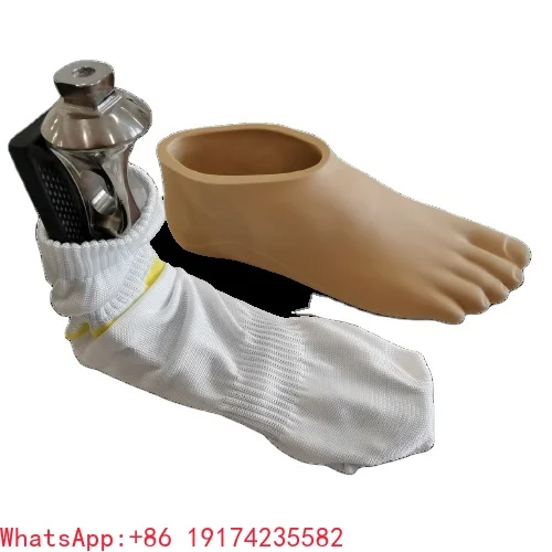 

Prosthetic Foot Artificial Limbs Foot Walking Rehabilition Equipment High Ankle Carbon Fiber Foot
