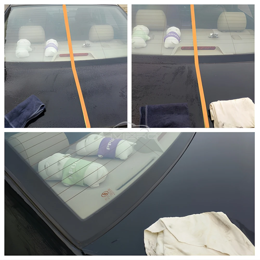 Reinigungstuch aus Wildleder, Hirschleder, für Auto, Auto, Motorrad, Fenster, Spiegel, lackierte Oberflächen, Reiniger, sauberes Öl, gegerbtes Leder – Detail 5