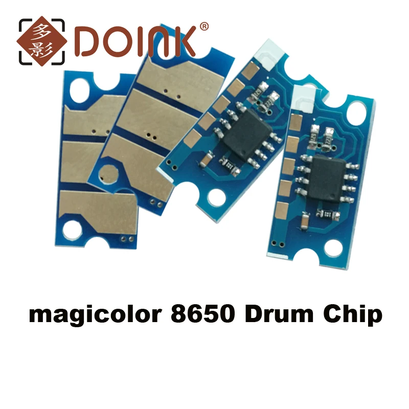 20PCS Chip For Konica Minolta magicolor 8650/8650cK/8650dn Imaging Drum Unit A0DE03K A0DE0JK A0DE07K A0DE0DK