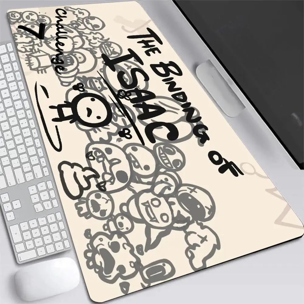 

The Binding Of Isaac Mousepad Gamer Gaming Keyboard Pad Computer Accessories Deskmat Mouse Mats Rubber Mat Pc Cabinet Mausepad