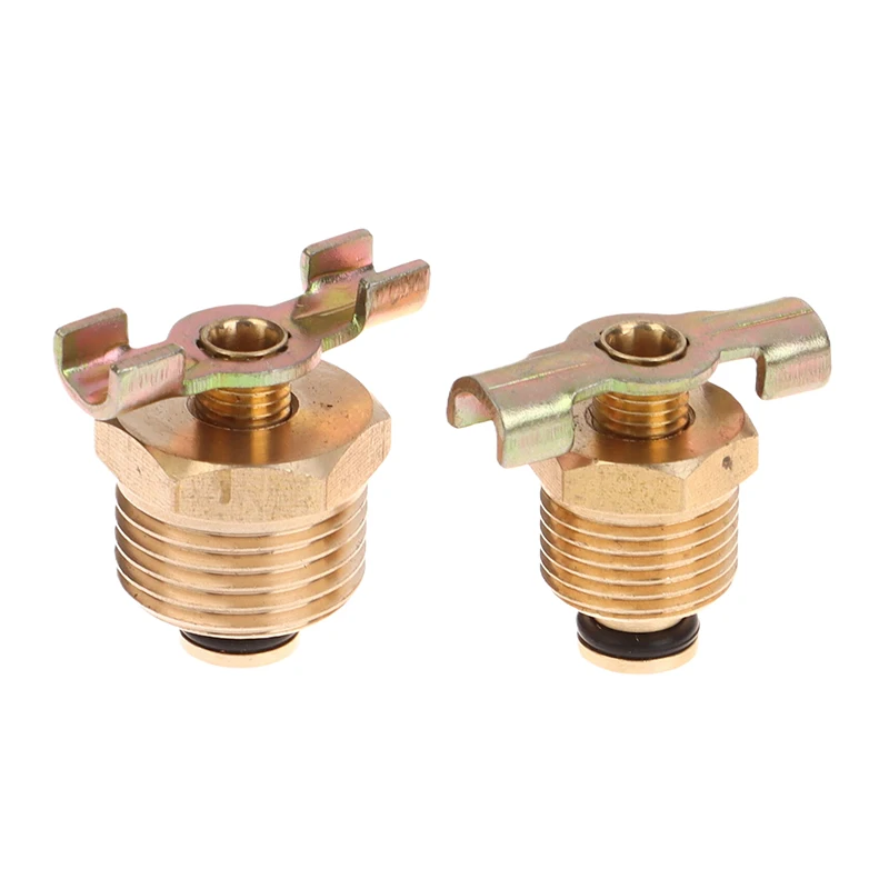 1/4 "3/8" 1/2 "латунный сливной клапан, компрессор, резервуар для хранения воздуха, заглушка, сливной клапан, безмасляный бесшумный воздушный компрессор, аксессуары