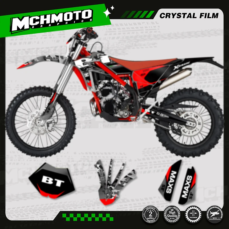 MCHMFG Motorcycle Team Motorcycle Decal Stickers For Beta Xtrainer 2015-2019 2015 2016 2017 2018 2019 250 300 350 -003