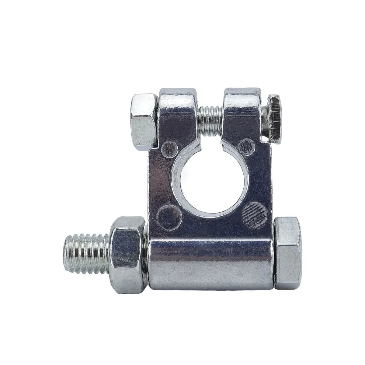 Car For Battery Clamp Alloy Material For Positive Negative Terminals Red Black Color Coded Covers 8 8 8cm For RV Yacht Use