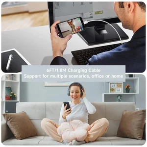 3 Buah Kabel USB Tipe C 100W 6A Jalur Pengisian Daya Super Cepat untuk Xiaomi Samsung Huawei Honor Kabel Data Kabel USB C Pengisi Daya Cepat 8 penjualan terbaik xiaomi mi notebook pro - №