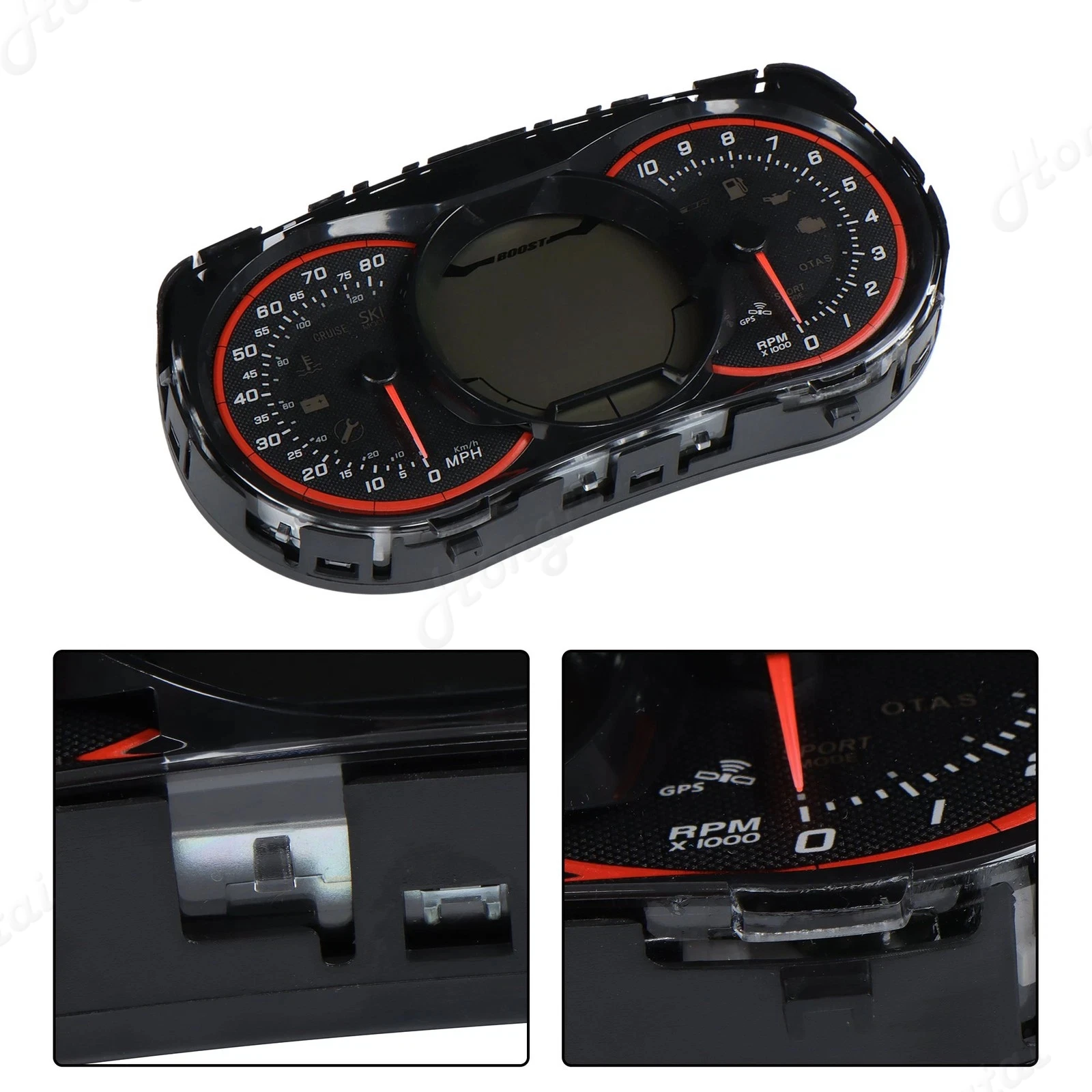 278003346 LCD Gauge Instrument Cluster Assembly For Sea-Doo RXP RXT GTR 2016-2017