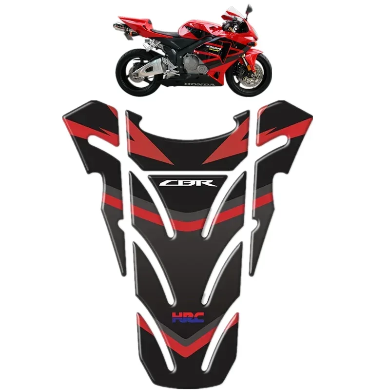 FOR HONDA CBR 400 600 900 1000 RR 1100XX Motorcycle Tank Pad Protector 3D Gel Sticker Decal Carbon Fiber -5 MOto