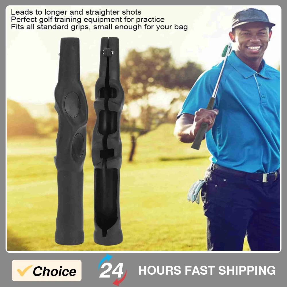 2 Colors Golf Training Aid Durable Portable Golf Club Handle High Quality Perfect equipment for Swing Grip Posture Training