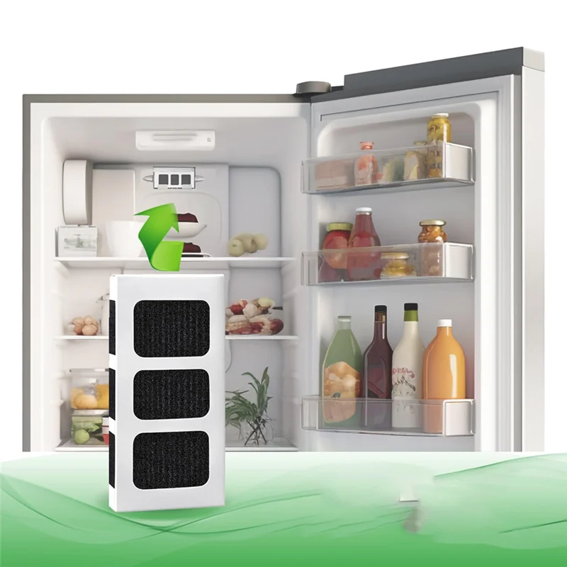 فلتر هواء الثلاجة البديل BAAN 8 عبوات لـ PAULTRA2، متوافق مع Frigidaire Pure Air Ultra 2، Pure Air Ultra Ii